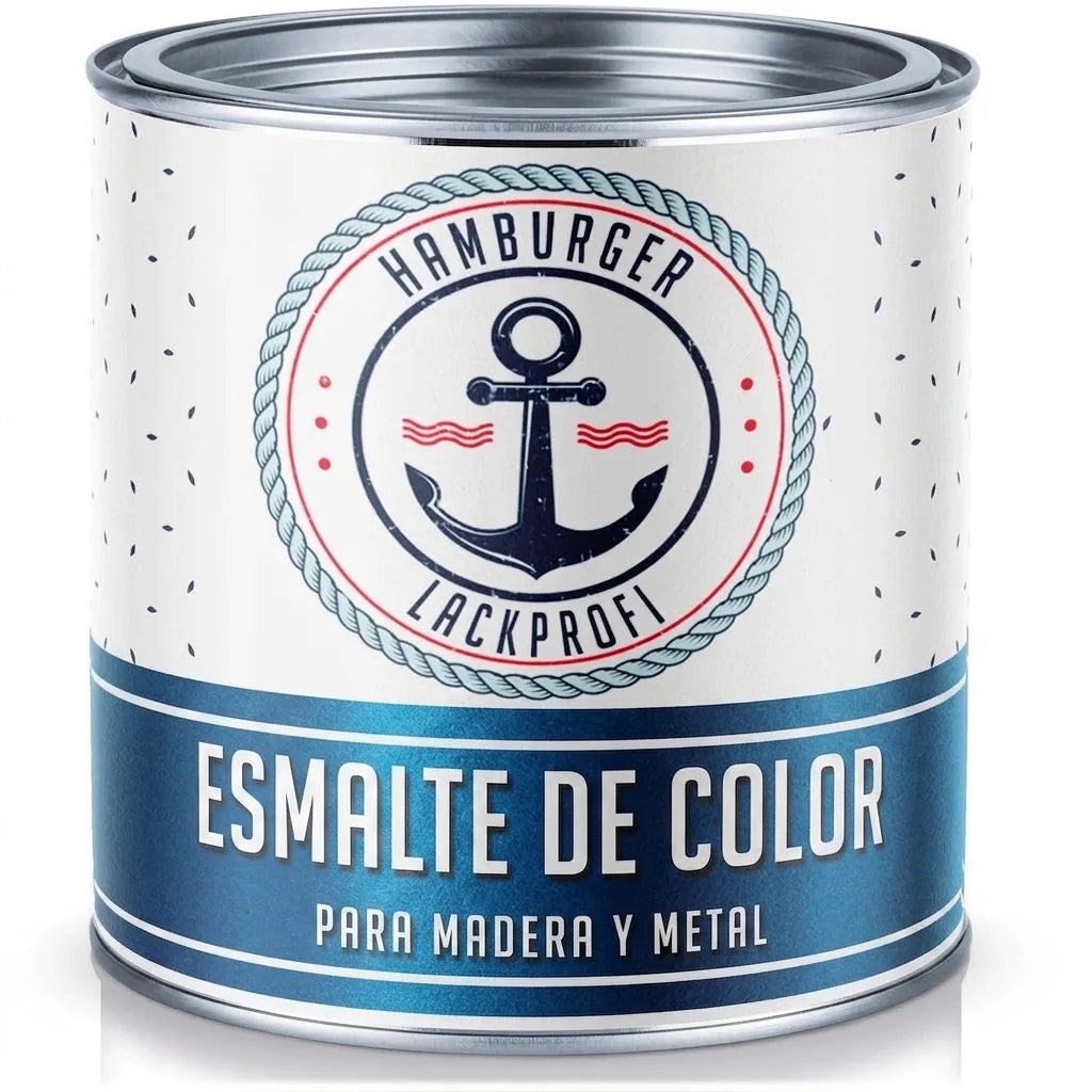 Kleurlak in Mosgrijs RAL 7003 met schildersset (X300) - Hamburger Lack-Profi