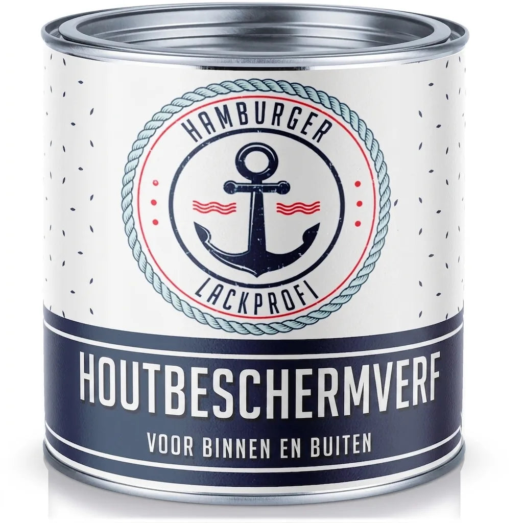 PU Holzschutzfarbe RAL 5019 Capriblau - Wetterschutzfarbe - Hamburger Lack-Profi