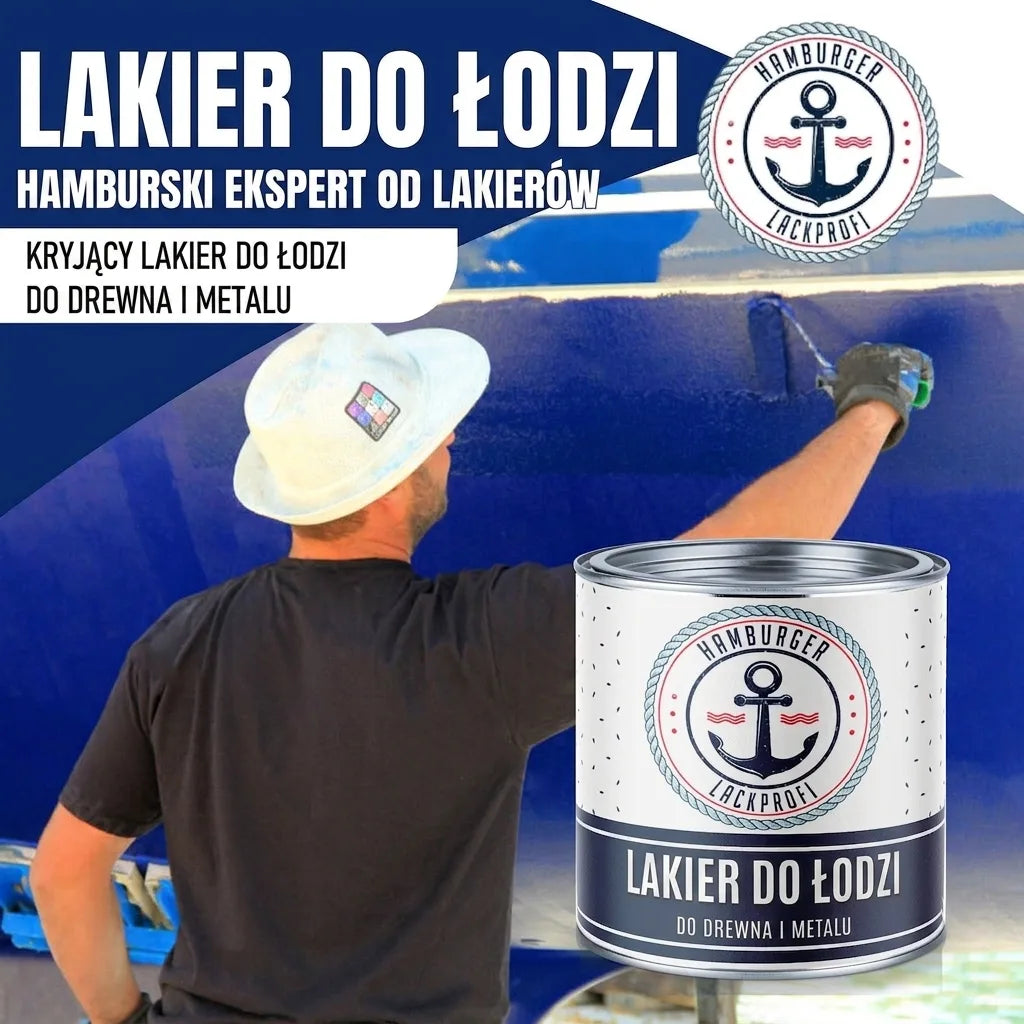 Vernis marin Bleu océan RAL 5020 Hamburger Lack-Profi
