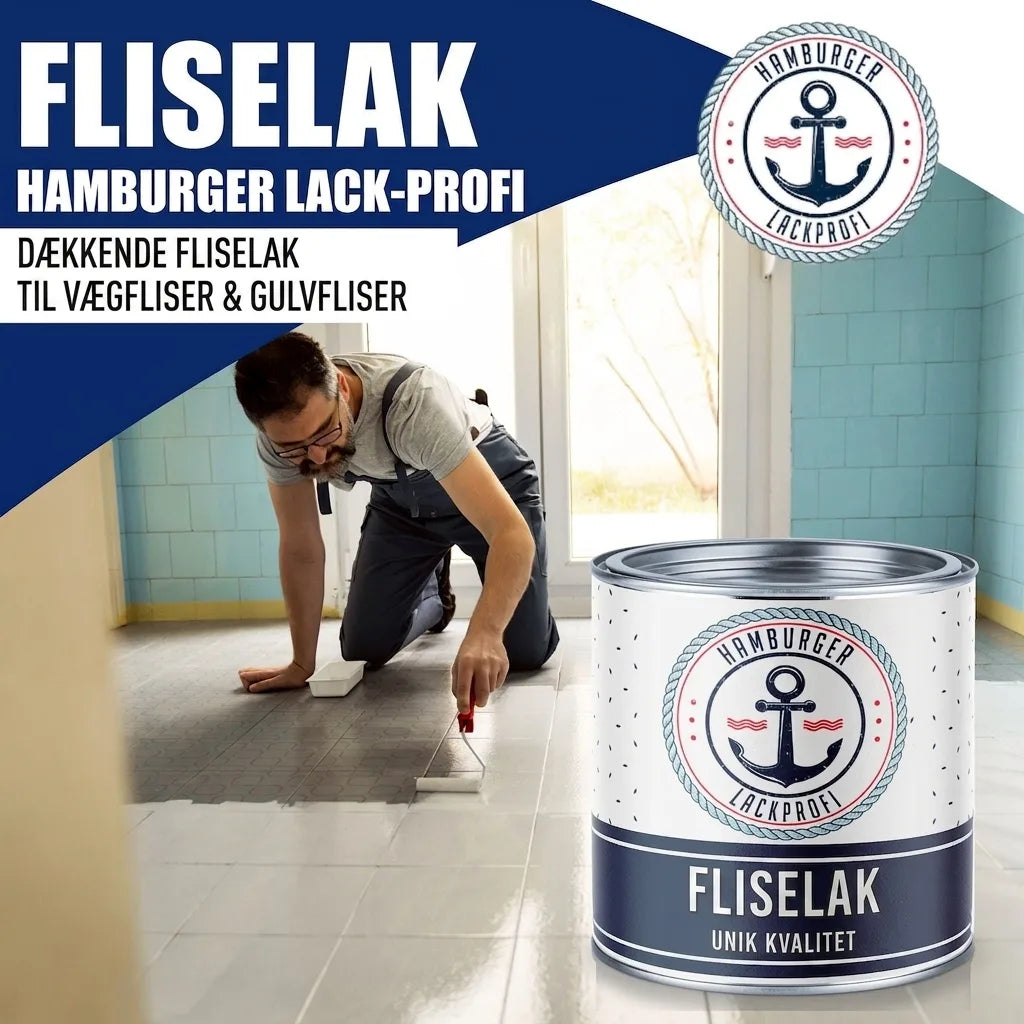 Hamburger Lack-Profi Fliesenlack Pastellviolett RAL 4009 - hochdeckende Fliesenfarbe Violett - Hamburger Lack-Profi