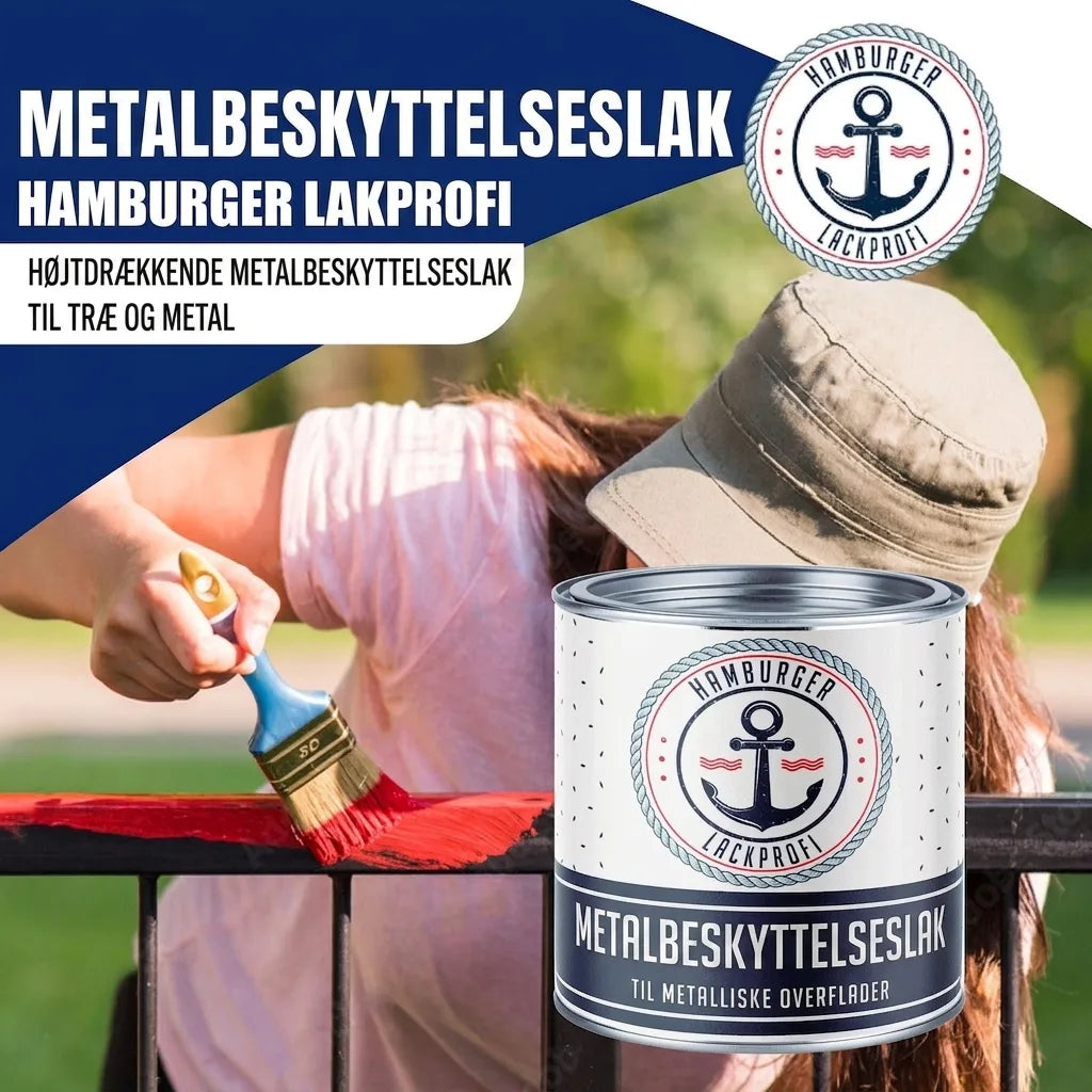 Laque de protection métal Rouge fraise RAL 3018 avec kit de peinture (X300) - Hamburger Lack-Profi, Image 26