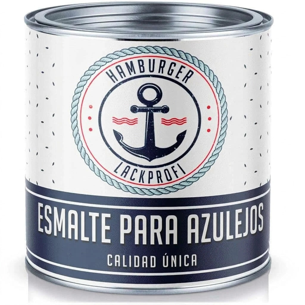Hamburger Lack-Profi Fliesenlack Khakigrau RAL 7008- hochdeckende Fliesenfarbe Grau - Hamburger Lack-Profi