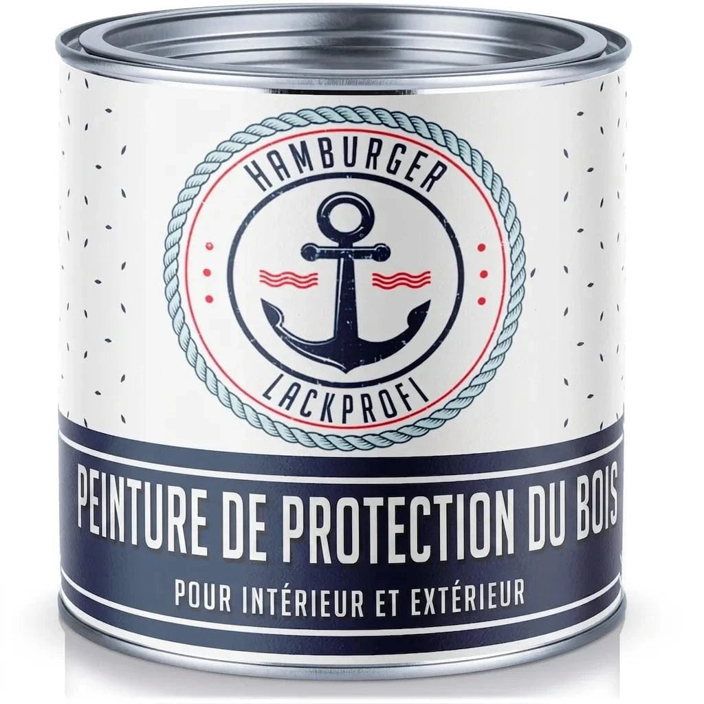 Hamburger Lack-Profi Lacke & Beschichtungen PU Holzschutzfarbe RAL 7004 Signalgrau - Wetterschutzfarbe