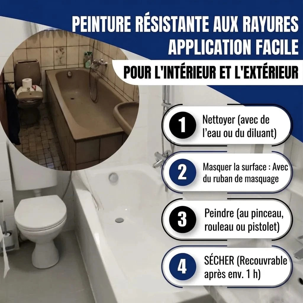 Hamburger Lack-Profi Badewannenlack Hamburger Lack-Profi 2K Badewannenlack Karminrot RAL 3002 - Glänzend / Seidenmatt / Matt