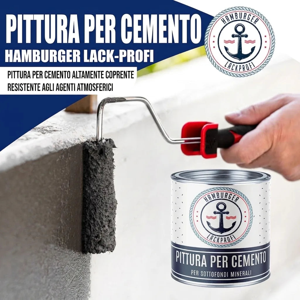 Hamburger Lack-Profi Betonverf Chroomoxidegroen RAL 6020 - dekkende gevelverf - Hamburger Lack-Profi