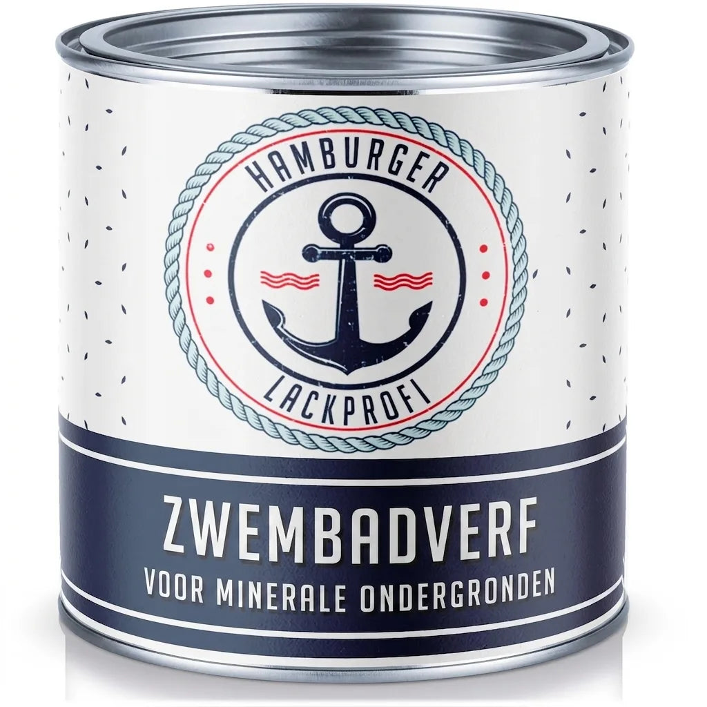 Zwembadverf / Poolverf in Bruin olijfgroen RAL 6022 met schildersset (X300) - Hamburger Lack-Profi, Afbeelding 8
