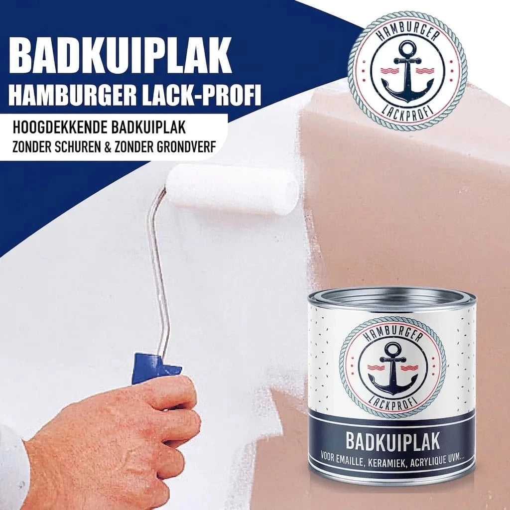 Hamburger Lack-Profi Badewannenlack Hamburger Lack-Profi 2K Badewannenlack Saphirblau RAL 5003 - Glänzend / Seidenmatt / Matt