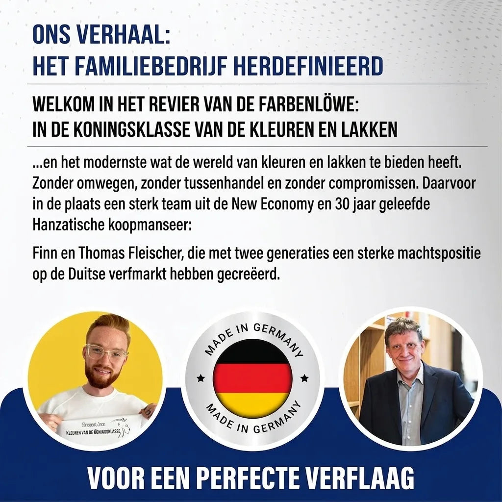 Meubelverf zonder schuren RAL 8017 Chocoladebruin - Meubellak Hamburger Lack-Profi