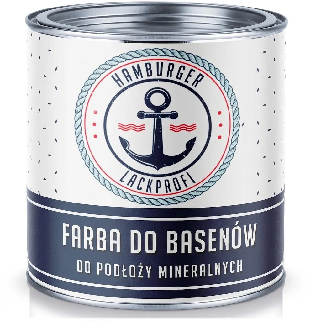 Zwembadverf Aardbeirood RAL 3018 - Dekkende zwembadverf - Hamburger Lack-Profi