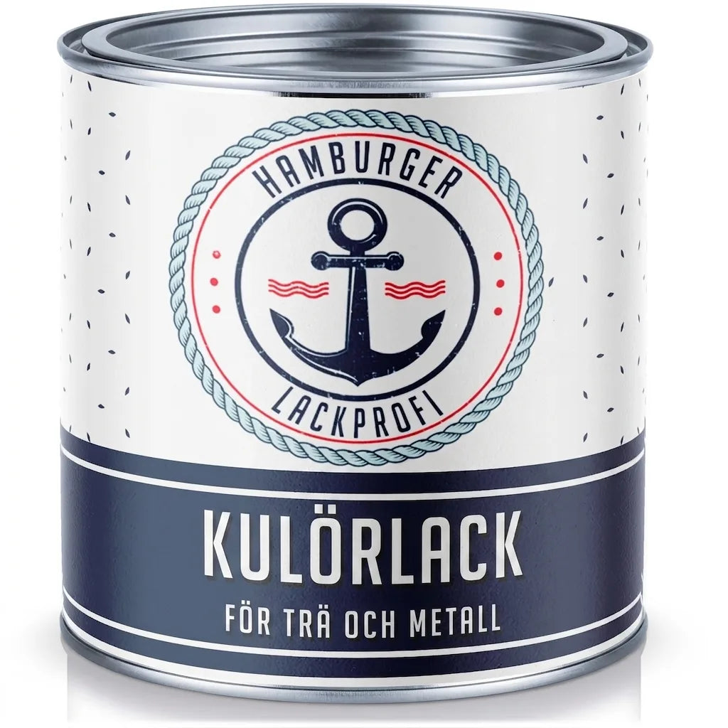 Kleurlak in Signaalgeel RAL 1003 met schildersset (X300) - Hamburger Lack-Profi