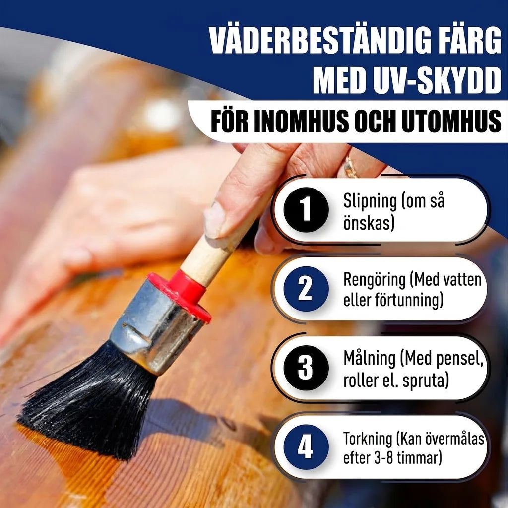 Bootverf Olijfgeel RAL 1020 Hamburger Lack-Profi