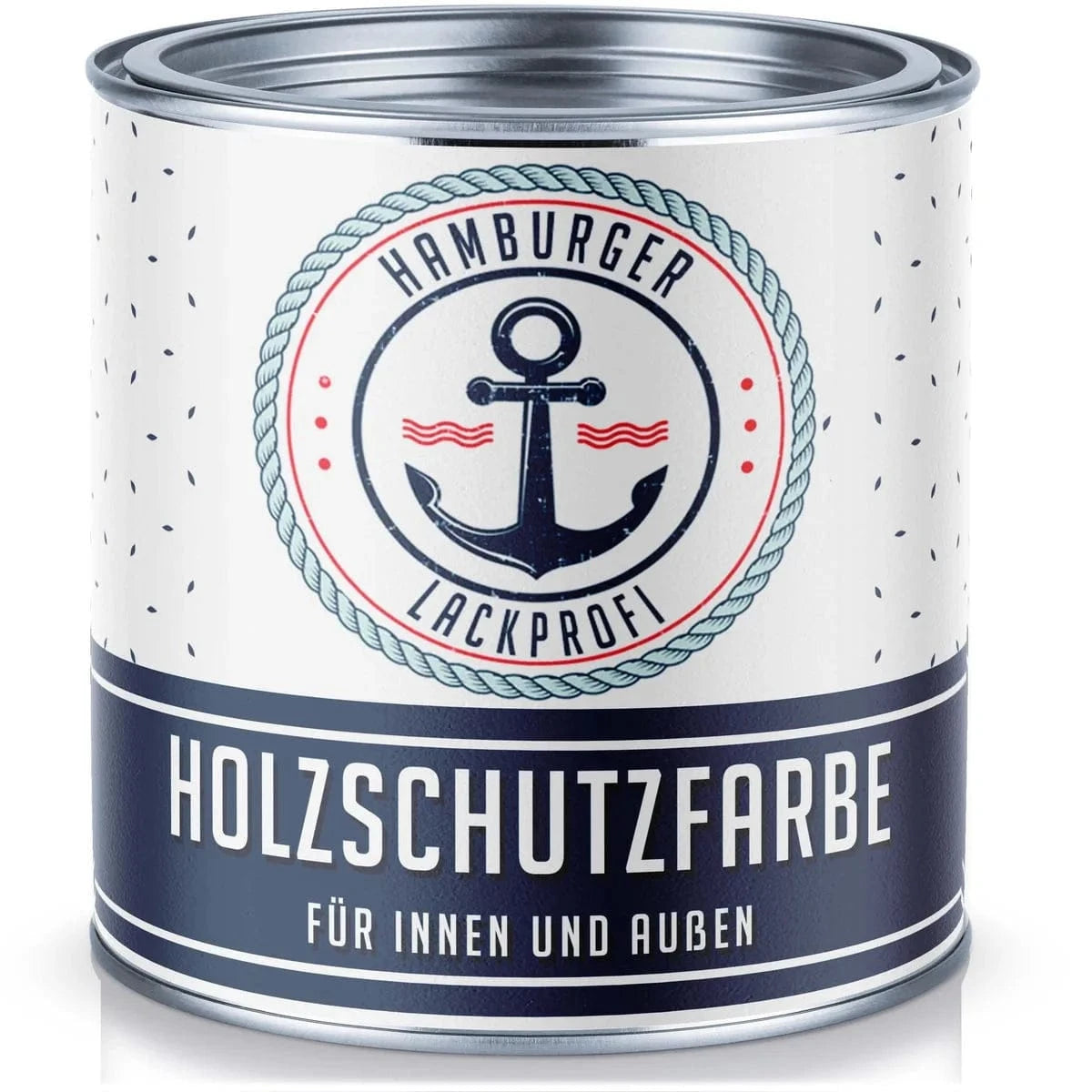 Hamburger Lack-Profi Holzschutzfarbe - hochdeckend & atmungsaktiv Wetterschutzfarbe - Hamburger Lack-Profi