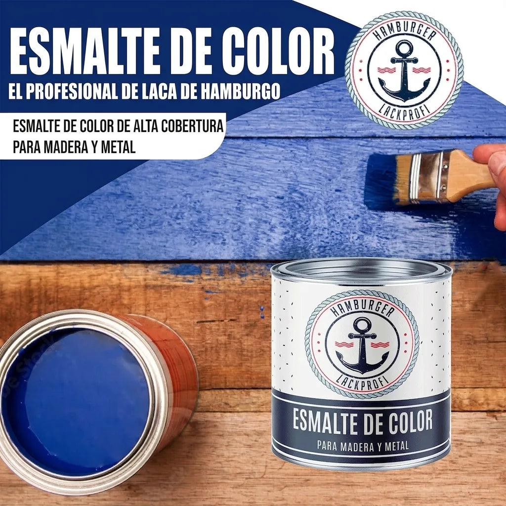 Kleurlak in Zijdegrijs RAL 7044 met schildersset (X300) - Hamburger Lack-Profi, Afbeelding 28