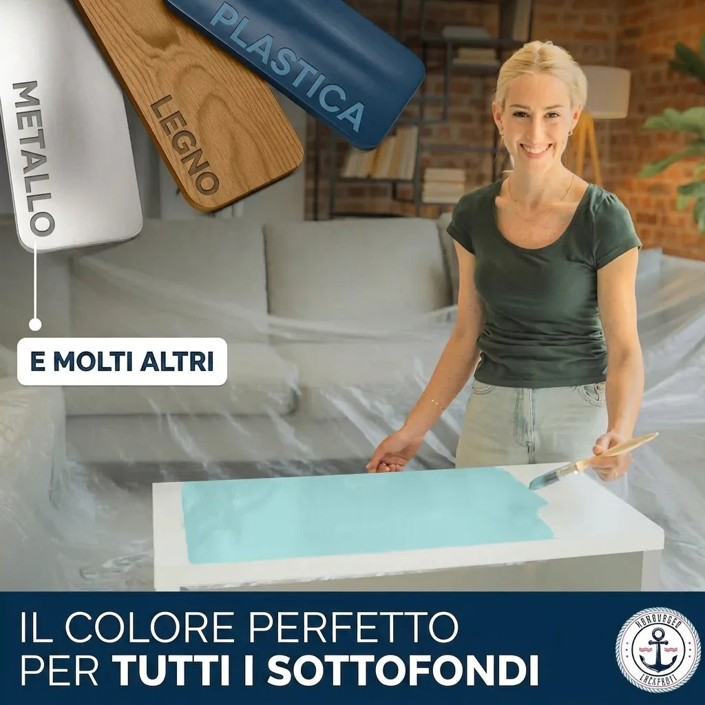Möbelfarbe ohne Schleifen RAL 7008 Khakigrau - Möbellack Hamburger Lack-Profi - Hamburger Lack-Profi