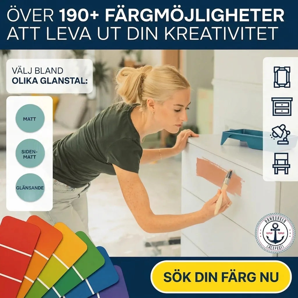 Möbelfarbe ohne Schleifen RAL 6017 Maigrün - Möbellack Hamburger Lack-Profi - Hamburger Lack-Profi